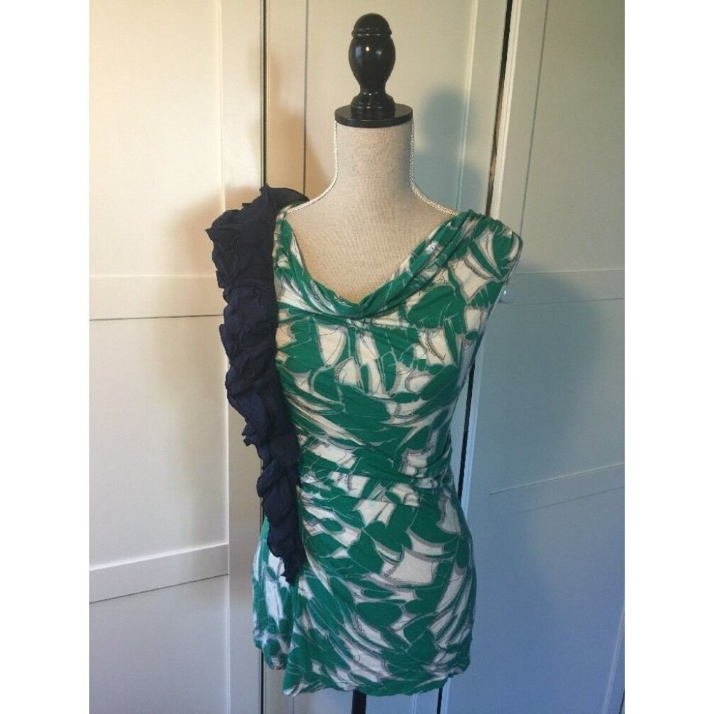 LITTLE YELLOW BUTTON Anthropologie Navy Blue